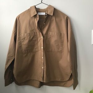 Everlane boxy blouse